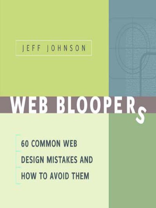 Upplýsingar um Web Bloopers eftir Jeff Johnson - Biðlisti